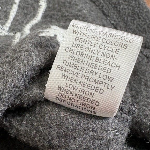 Rebecca Malone Gray Fleece Zip Vest‎ Embroidered Scottie Dogs Snowflakes Size L - Picture 9 of 12